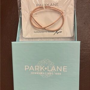 Park Lane Rose Gold loop earrings